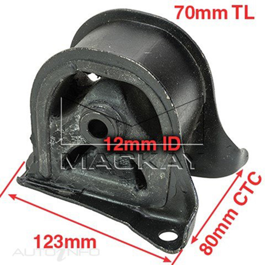 Mackay Engine Mount Rear For Honda Accord CB 1991-1994 - 2.2L A6655