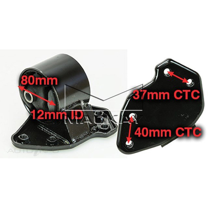 Mackay LH Engine Mount For Hyundai Accent LC - LS 2003-2006 - 1.6L-A6706