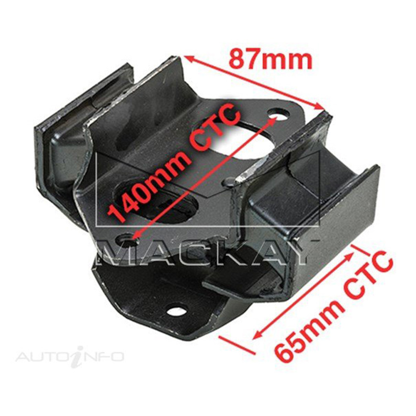 Mackay Engine Mount Rear For Mitsubishi Pajero XS V24 2.5L Diesel Manual A6839