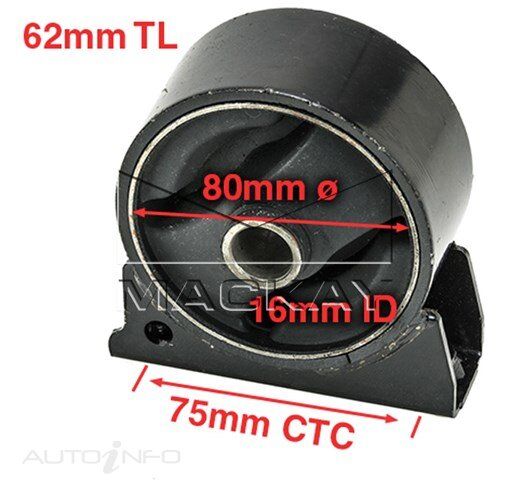 Mackay A6849 Engine Mount Front For Dodge Caliber PM 2007-2008 - 1.8L