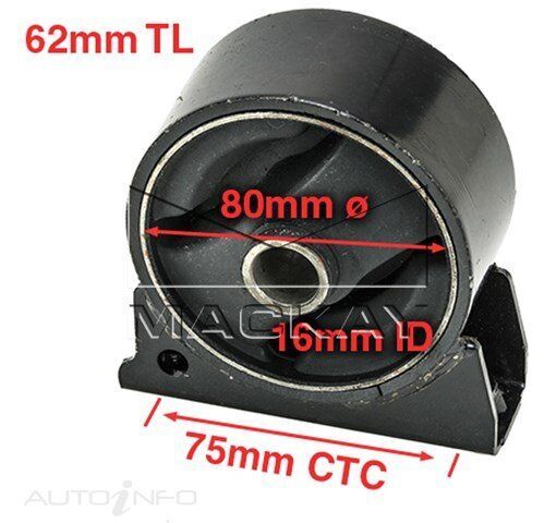 Mackay A6849 Engine Mount Front For Mitsubishi OutLander 2005-2012 - 2.4L