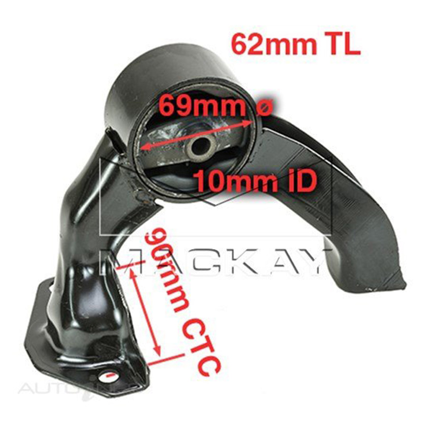 Mackay A6851 Engine Mount Rear For Dodge Caliber PM 2008-2010 - 2.0L