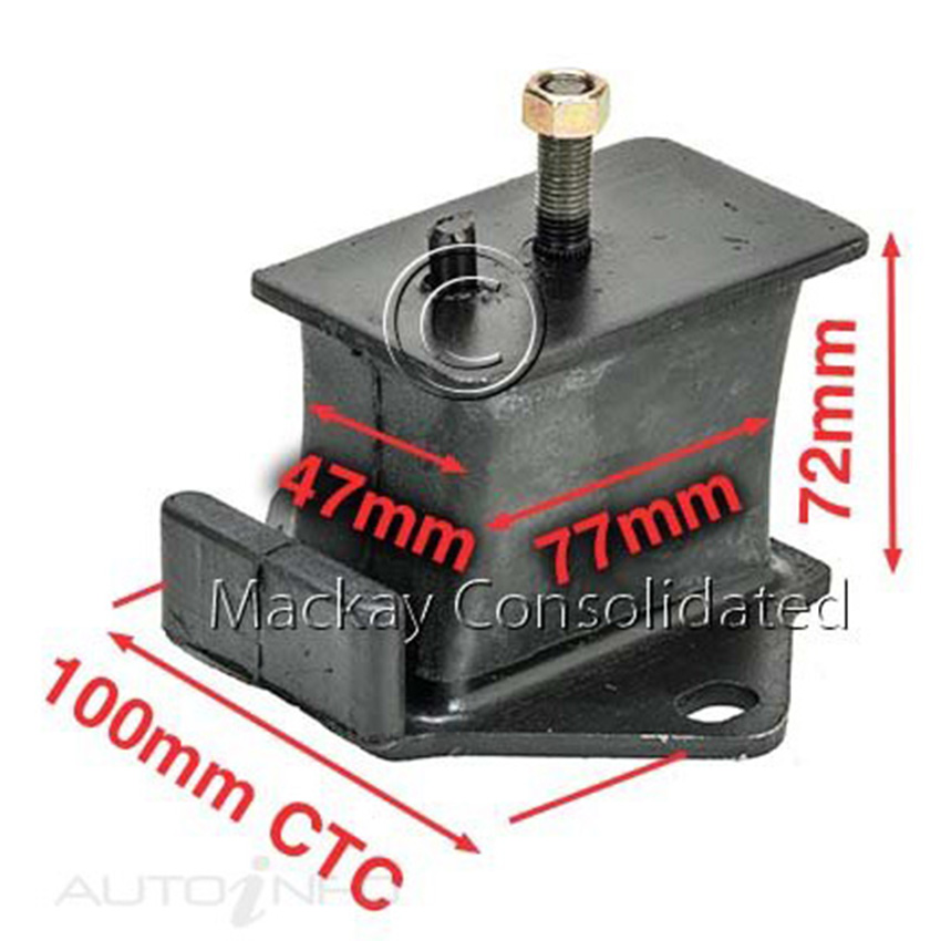 Mackay Front Engine Mount Left For Mitsubishi Triton MK 1996-2000 - 2.8L A6859