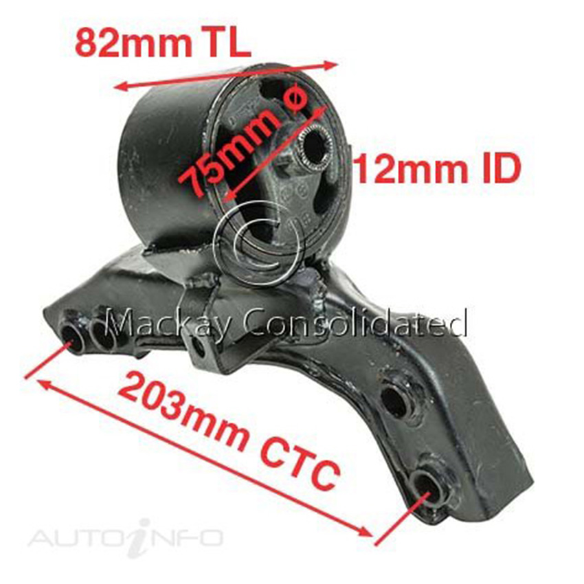 Mackay Engine Mount Left For Mitsubishi Galant- E12A 1.8L 4G37BMan & Auto A6888