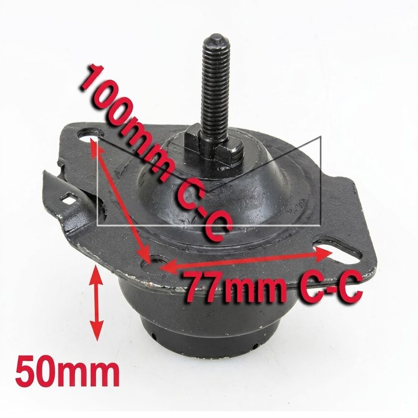 Mackay Engine Mount Rear Lower For Saab 9000 2.0L/2.3L B234I B234L B234R B202L