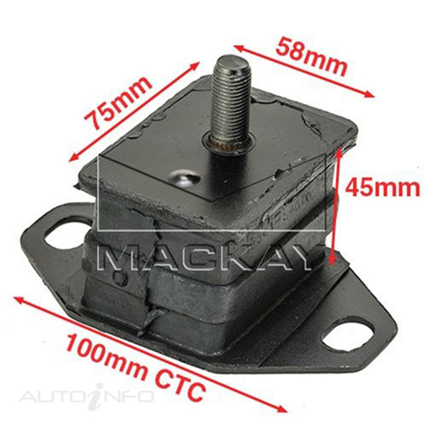 Mackay Front Engine Mount For Toyota 4 Runner RN130R 1989-1996 - 2.4L A6981
