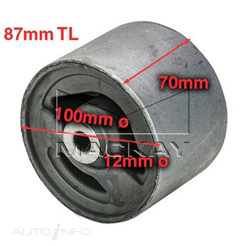 Mackay A6990 Engine Mount Rear For Toyota Camry MCV36R 2002-2006 - 3.0L