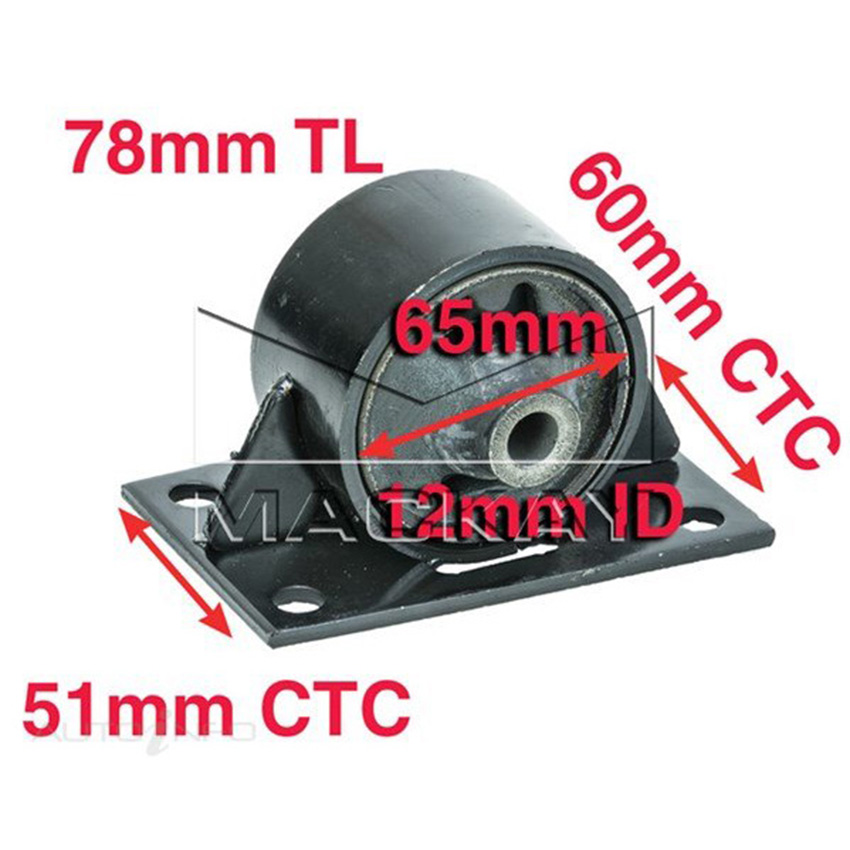 Mackay A7012 Engine Mount Rear For Toyota Hiace TRH223R 2005+ - 2.7L