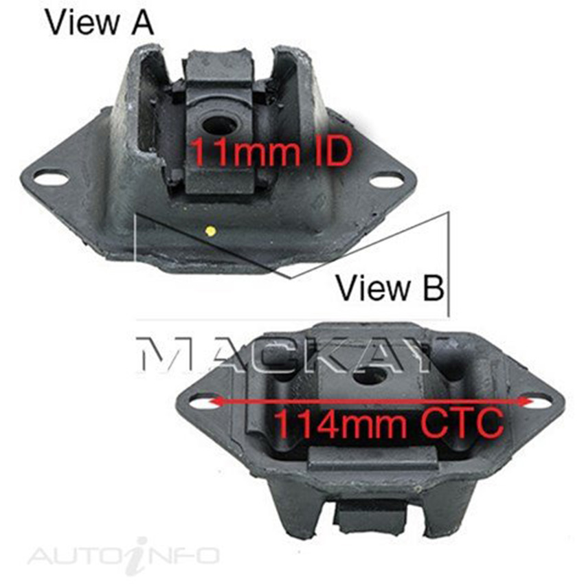 Mackay Engine Mount Rear For Volvo 740 940 - 2.3L- Manual A7046