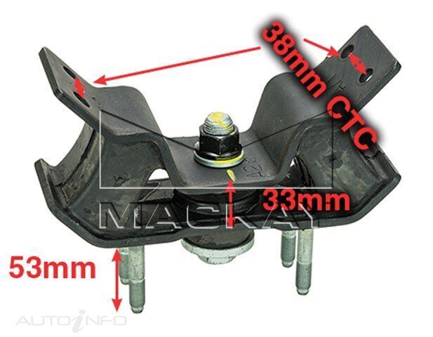 Mackay Engine Mount Rear For Hyundai iMax TQ 2.5L Diesel D4CB Auto