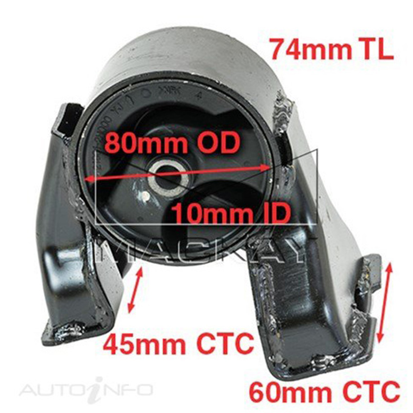 Mackay A7257 Engine Mount Rear For Hyundai I30 FD 2007-2011 - 1.6L