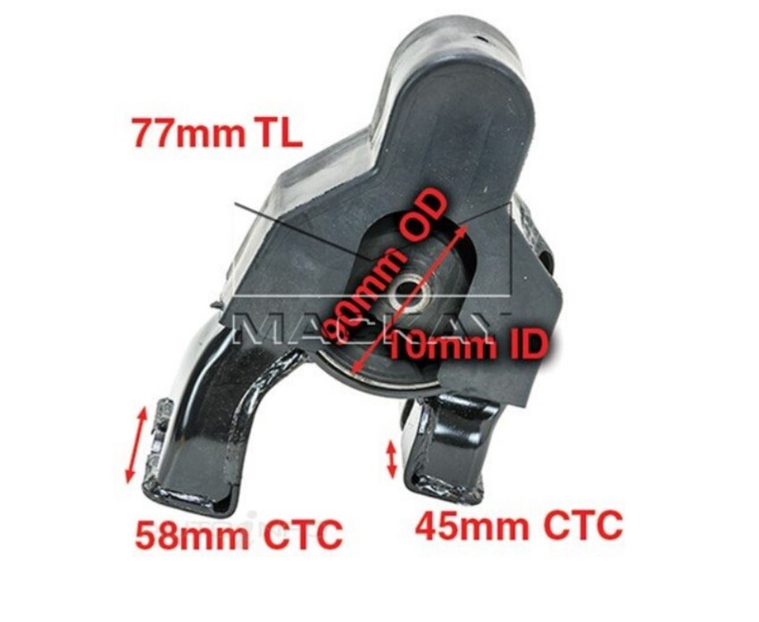 Mackay Engine Mount Rear For Hyundai i45 YF 2.0L/2.4L G4KD/G4KJ 4D Sedan