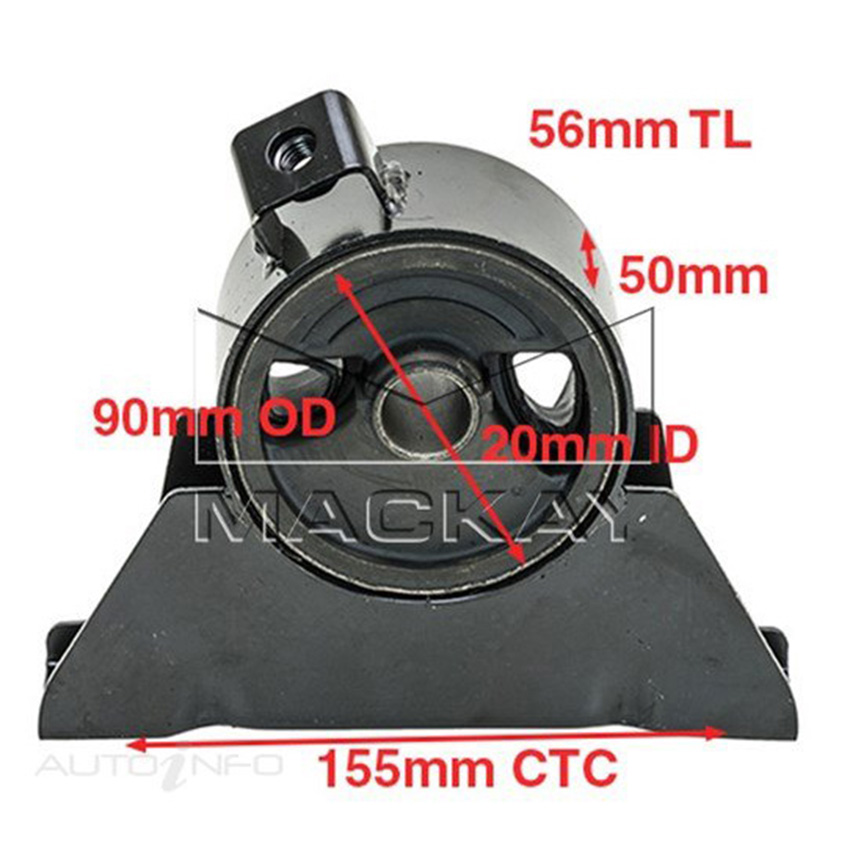 Mackay A7305 Engine Mount Right For Mazda 626 GF 1998-2002 - 2.0L