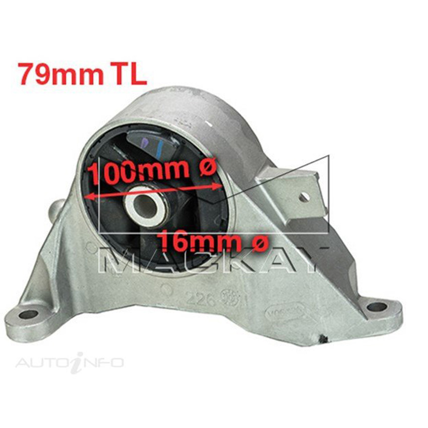Mackay A7349 Engine Mount Front For Saab 9-3 2003-2005 - 2.0L
