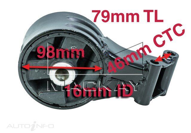 Mackay Rear Engine Mount For SAAB 9-MAR 2006-2007 - 2.0L A7352
