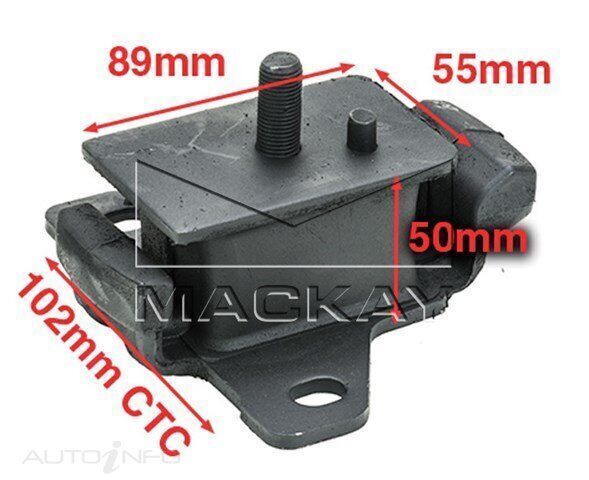 Mackay A7404 Engine Mount Right For Hand - Mazda CX-7 ER L5