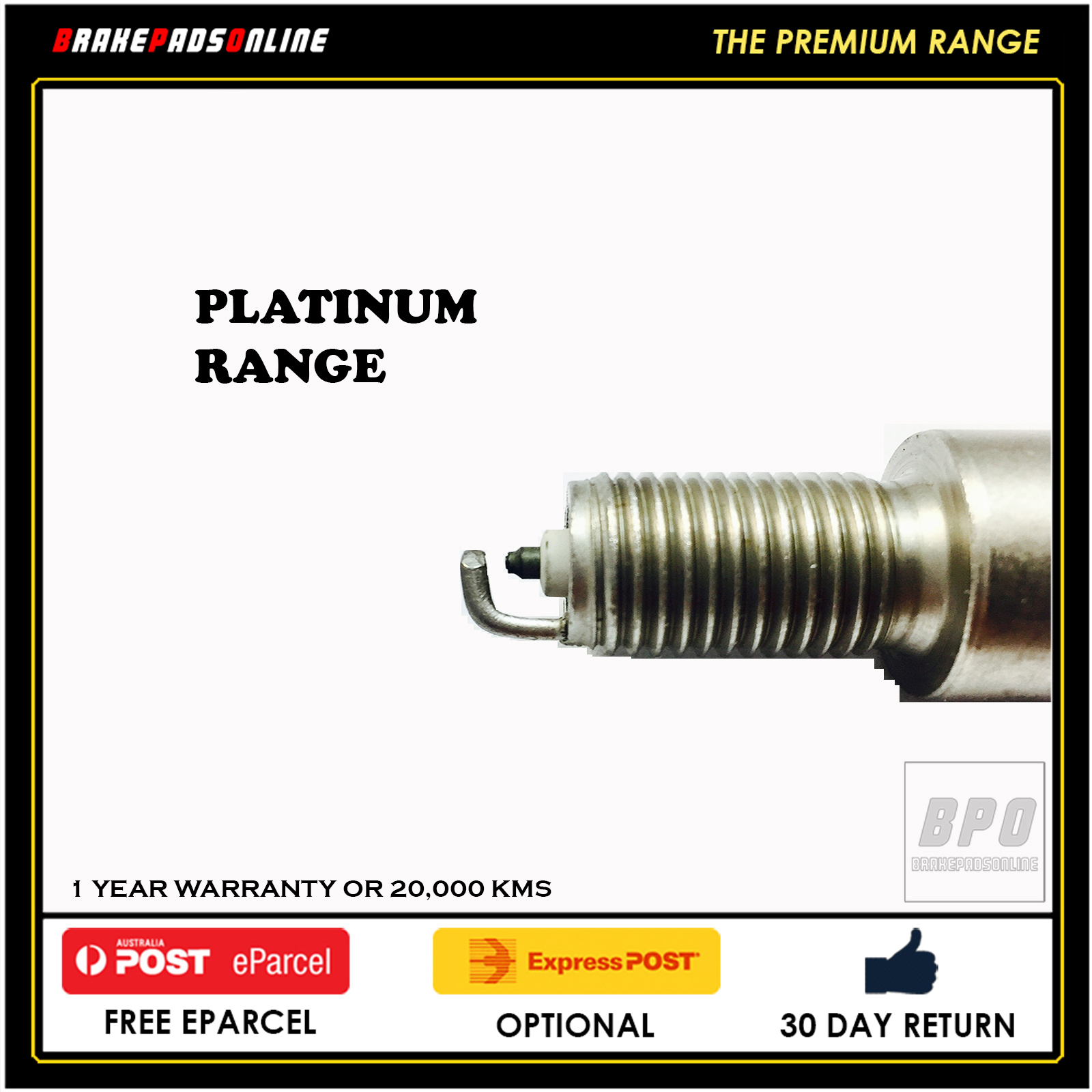 Spark Plug 8 Pack For Ford Fairlane 5.0L 8 CYL 5 AC14 Platinum-range AC14-477