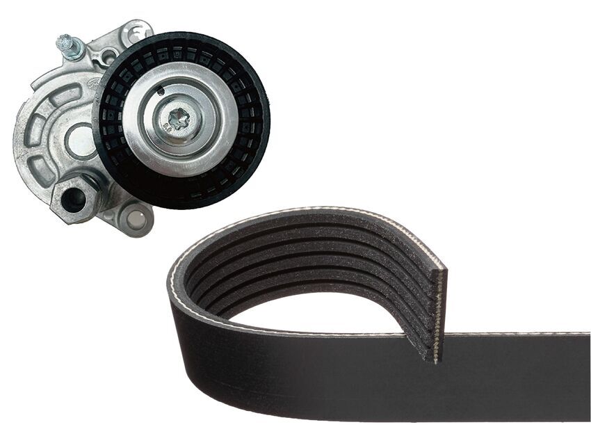 Gates Micro V-Ribbed Belt Kit For Nissan Altima QR25DE 2.5L L33 Front  Drive 