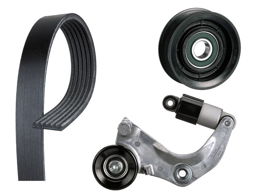 Gates Micro V-Ribbed Belt Kit For Honda HR-V RU58 1.8L  R18ZF,R18Z9 RU SUV 105KW