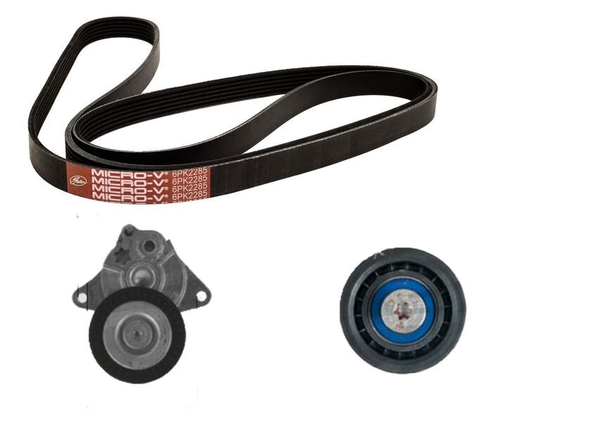 Gates Micro V-Ribbed Belt Kit For Mercedes-Benz Vito / Mixto OM 646.982 2.2L CDI