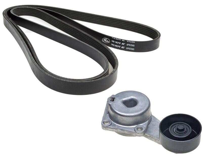 Gates Micro V-Ribbed Belt Kit For Ford Falcon Boss 290 5.4L V8 XR8 FG Sedan 