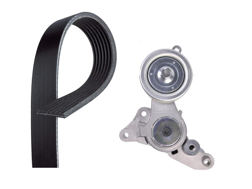 Gates Micro V-Ribbed Belt Kit For Daihatsu Delta V138 3L Di 1KD-FV U3 Rear Dive