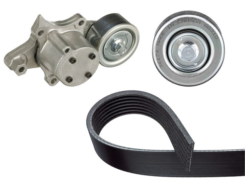 Gates Micro V-Ribbed Belt Kit For Toyota Granvia GDH303 2.8L 1GD-FTV H3 MPV 