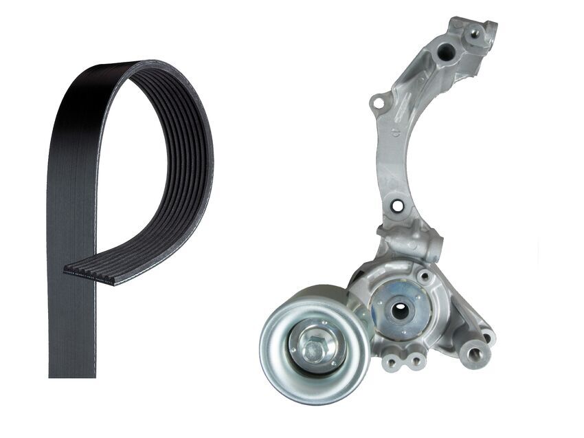 Gates Micro V-Ribbed Belt Kit For Lexus LX VDJ201 4.5L 450d  1VD-FTV J2 SUV200KW