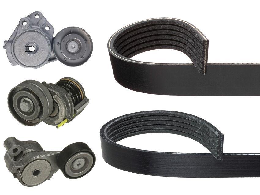 Gates Micro V-Ribbed Belt Kit For Volkswagen Polo CAVE CTHE 1.4L GTI 6R1 6C1 