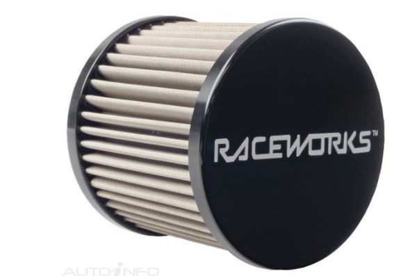 Racework Large AN-12 Breather Black (Height:100MM, Diameter:75mm) - ALY-069BK
