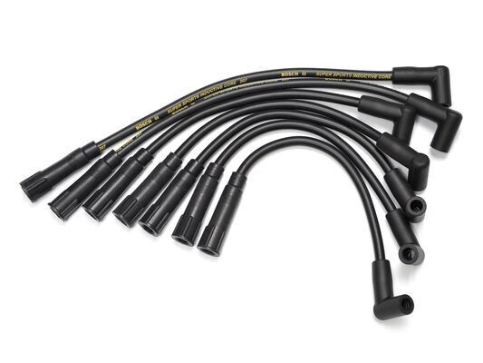 Bosch Ignition Cable Kit For Holden Calais VK 3.3L EFi GMH 202 (Black) Petrol