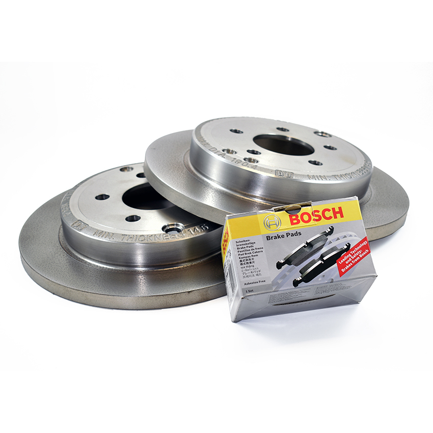 Rear Rotors and brake Pads kit suits Ford Falcon FG 2008-2014 PBR2108 DB1675