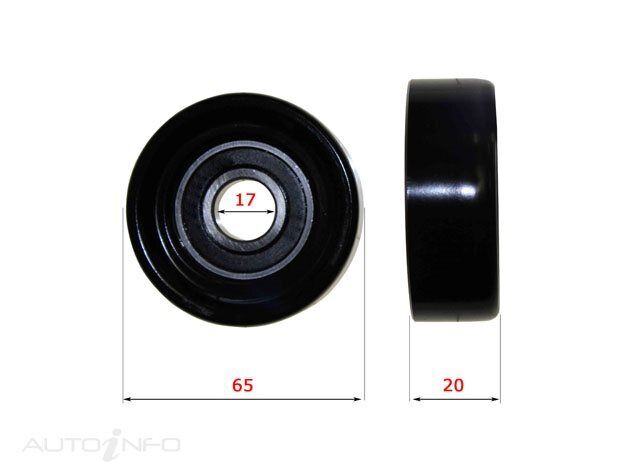 Drive Belt Pulley For Holden Commodore V8 [VT VY VZ VE] 5.7L 6.0L FLAT 65MM O.D