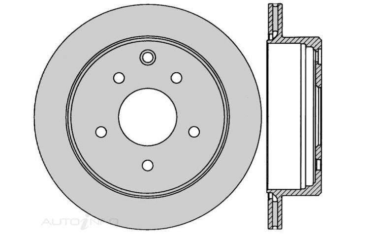 2x IBS Disc Brake Rotor Rear For Nissan Cedric ,Skyline ,Laurel , Stagea