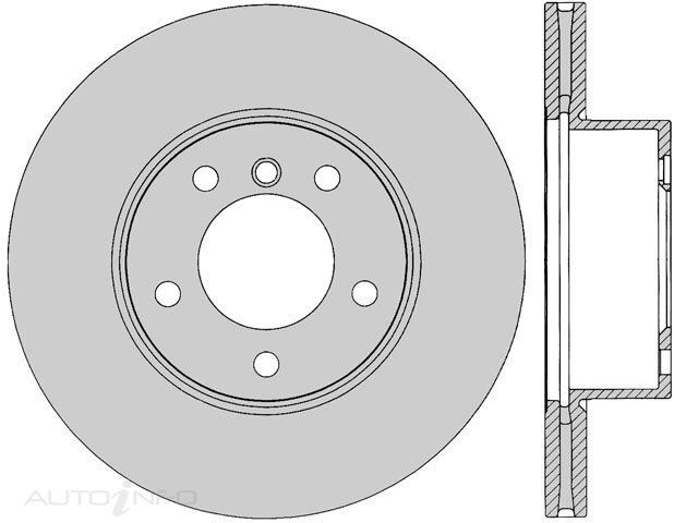IBS Disc Brake Rotor Front For BMW 125I,318i,320i,323i,325i - BR15638