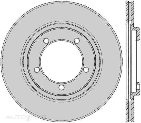 2x IBS Disc Brake Rotor Front For Daihatsu Feroza,Rocky,Rugger 1.6L,2.8L SOHC
