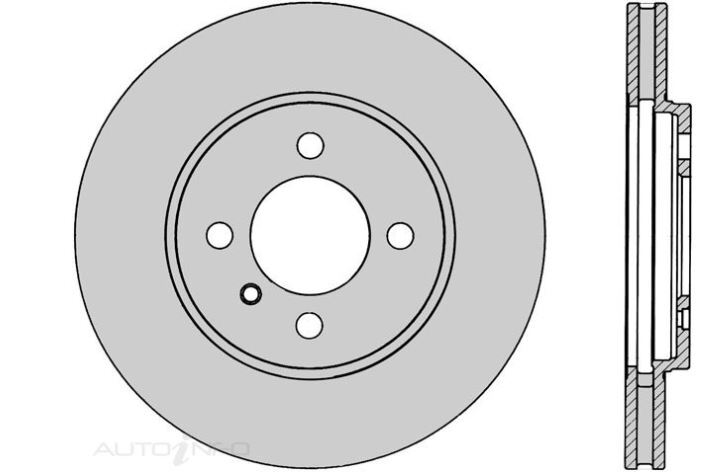 2x IBS Disc Brake Rotor Front For BMW 316i,323i,325i,M3 251 E30 2.5L,2.3L BR679
