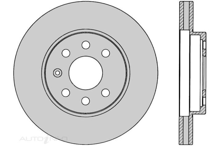 2x IBS Disc Brake Rotor Front For Daewoo Nubira SE, SX X J100 2.0L,1.6L DOHC