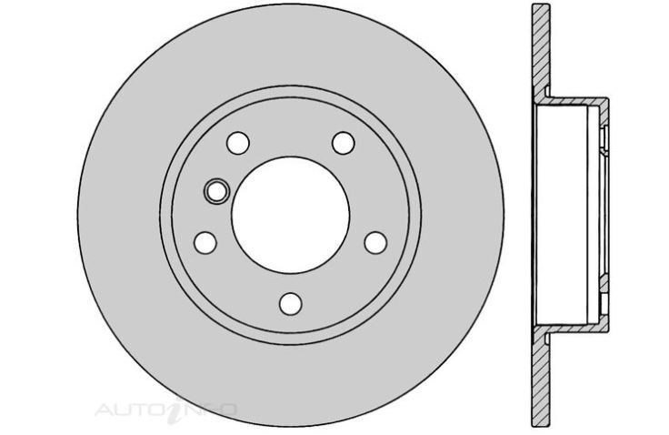 2x IBS Disc Brake Rotor Front For BMW 316i,318i,318Ti E36 1.8L M43B18 I4 8V SOHC
