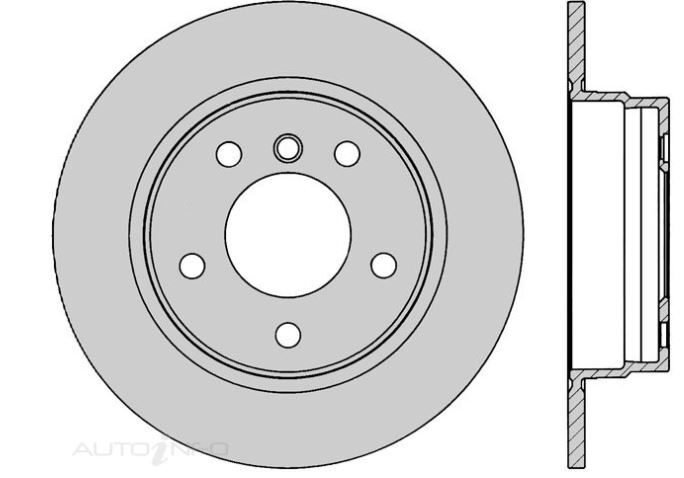 2x IBS Disc Brake Rotor Rear For BMW 316i,320i,325i,330i,318i 2.5L,2.0L SOHC