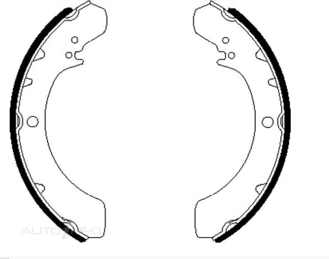IBS Brake Shoe Set For Daihatsu Scat 12R DG DL52 1.6L,2.8L F50 F55 F60 F65 8V