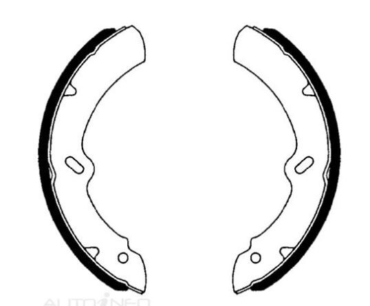 IBS Brake Shoe Set For Isuzu ELF 4JB1 2 Door Truck 2.8L 150 NHR I4 8V OHV
