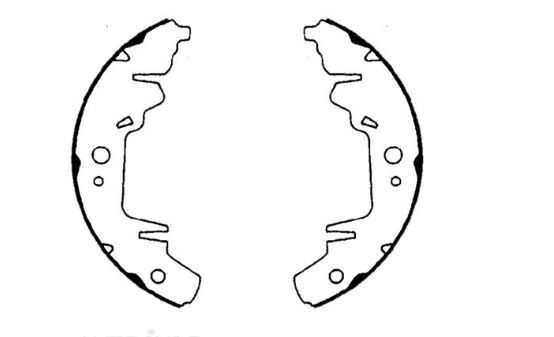 IBS Brake Shoes Set For chrysler Voyager 4 Door Wagon 3.3L SE GS V6 12V OHV