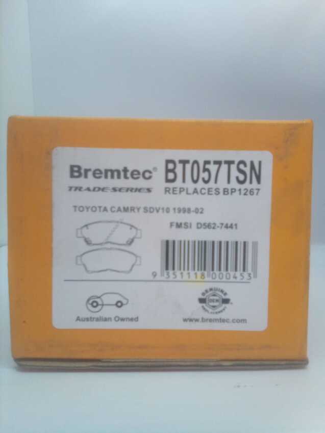 Bremtec Trade-Series Front Brake Pad Set For Holden Nova LG 1.6L/1.8L