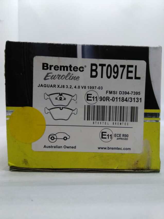 Bremtec Euro Line Ceramic Disc Brake Pads - BT097EL