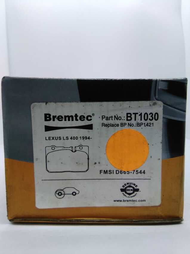 Bremtec Trade-Series Front Brake Pad Set For Lexus LS400 1993-00