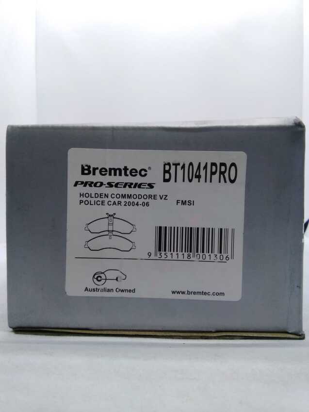 Bremtec Pro-Series Front For Holden Commodore VZ Police Car 2004-06