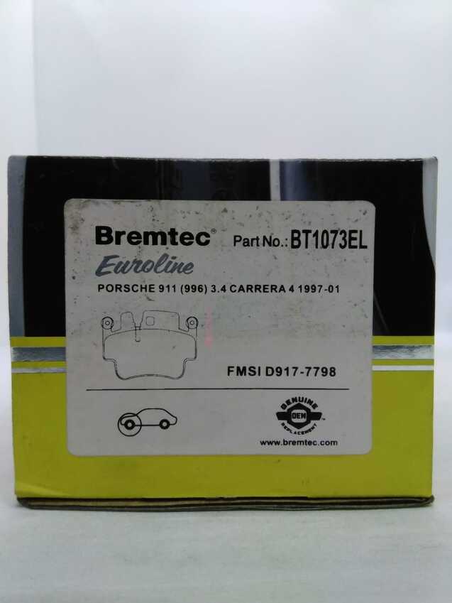 Bremtec Euroline Ceramic Brake Pad - BT1073EL
