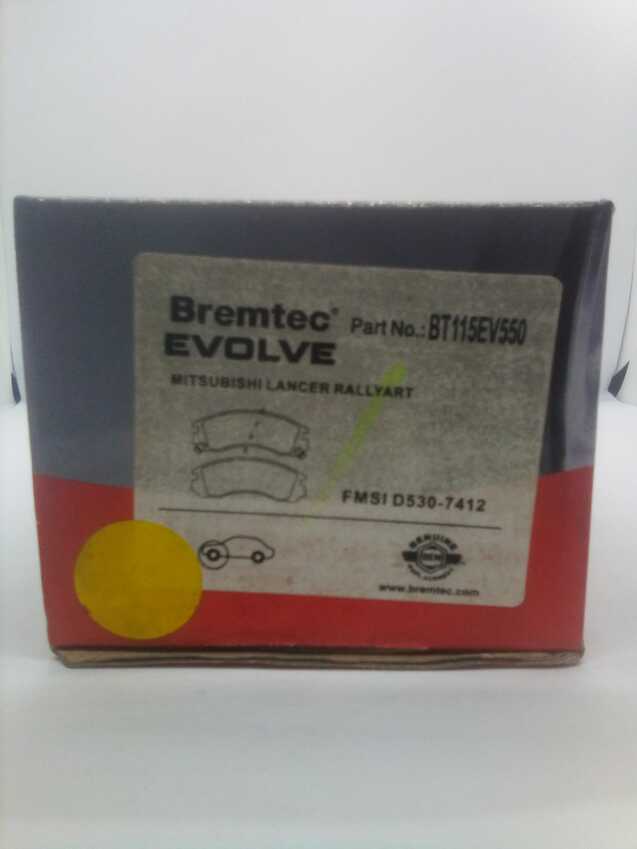 Bremtec Evolve Hybrid-Carbon Front Brake Pad For Mitsubishi FTO,Galant,Lancer