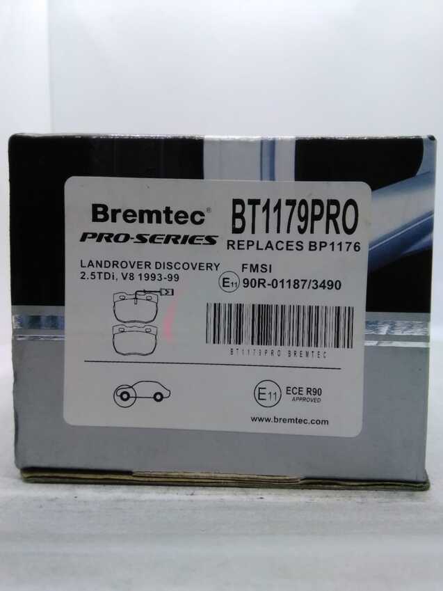 Bremtec Pro-Series Front For Landrover Discovery 2.5L TDi, V8 1993-99